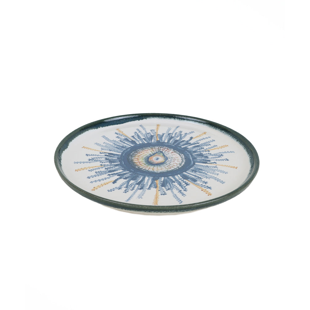 Hydra Nordic Cake Plate 22 Cm 6 Pieces