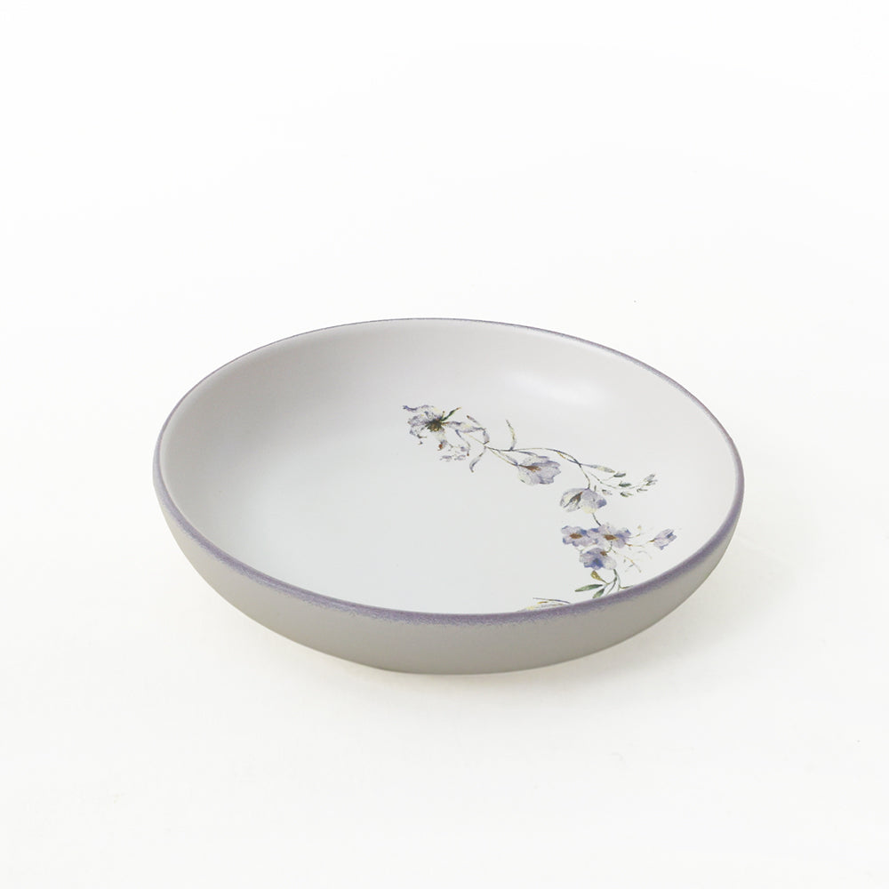 Purple Bloom Nordic Dinner Set 24 Pieces for 6 People