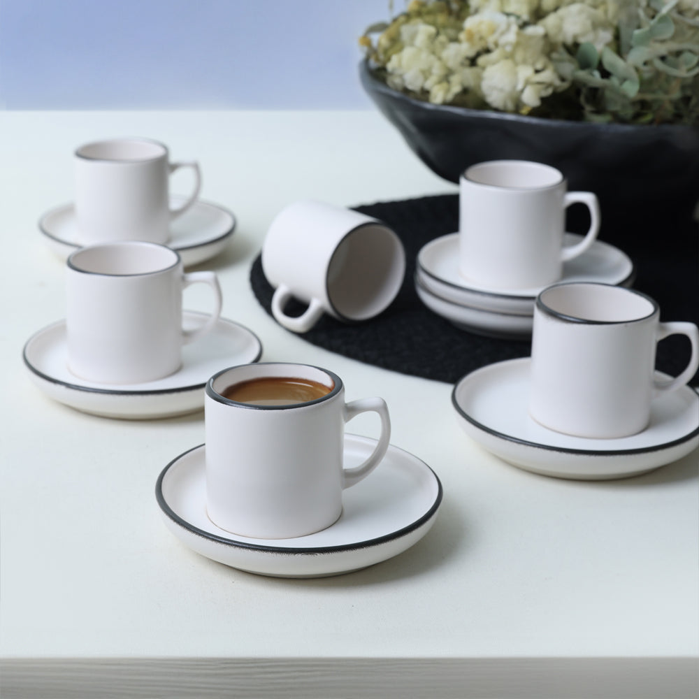 Simply Nordic Coffee Set 12 Pieces 6 Person