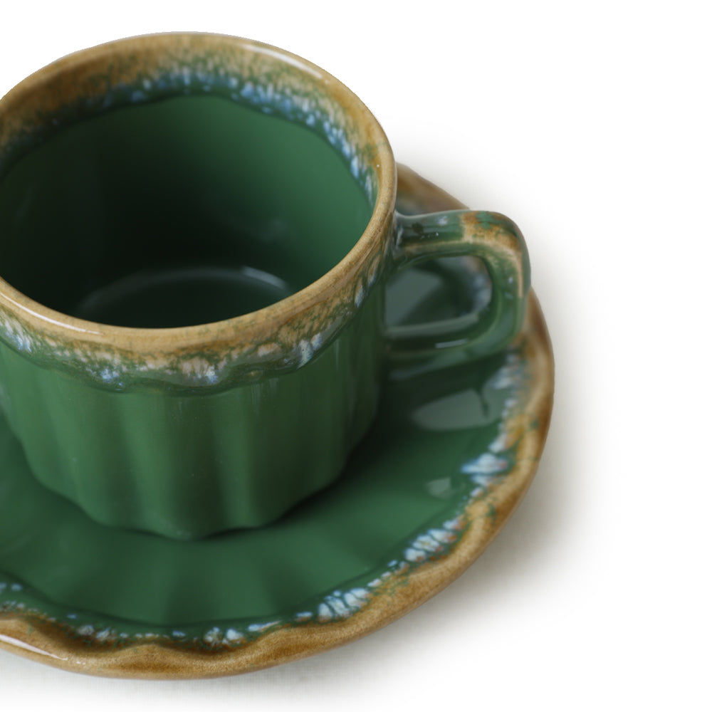 Shizen Green Sirius Tea Set 12 Pieces for 6 People