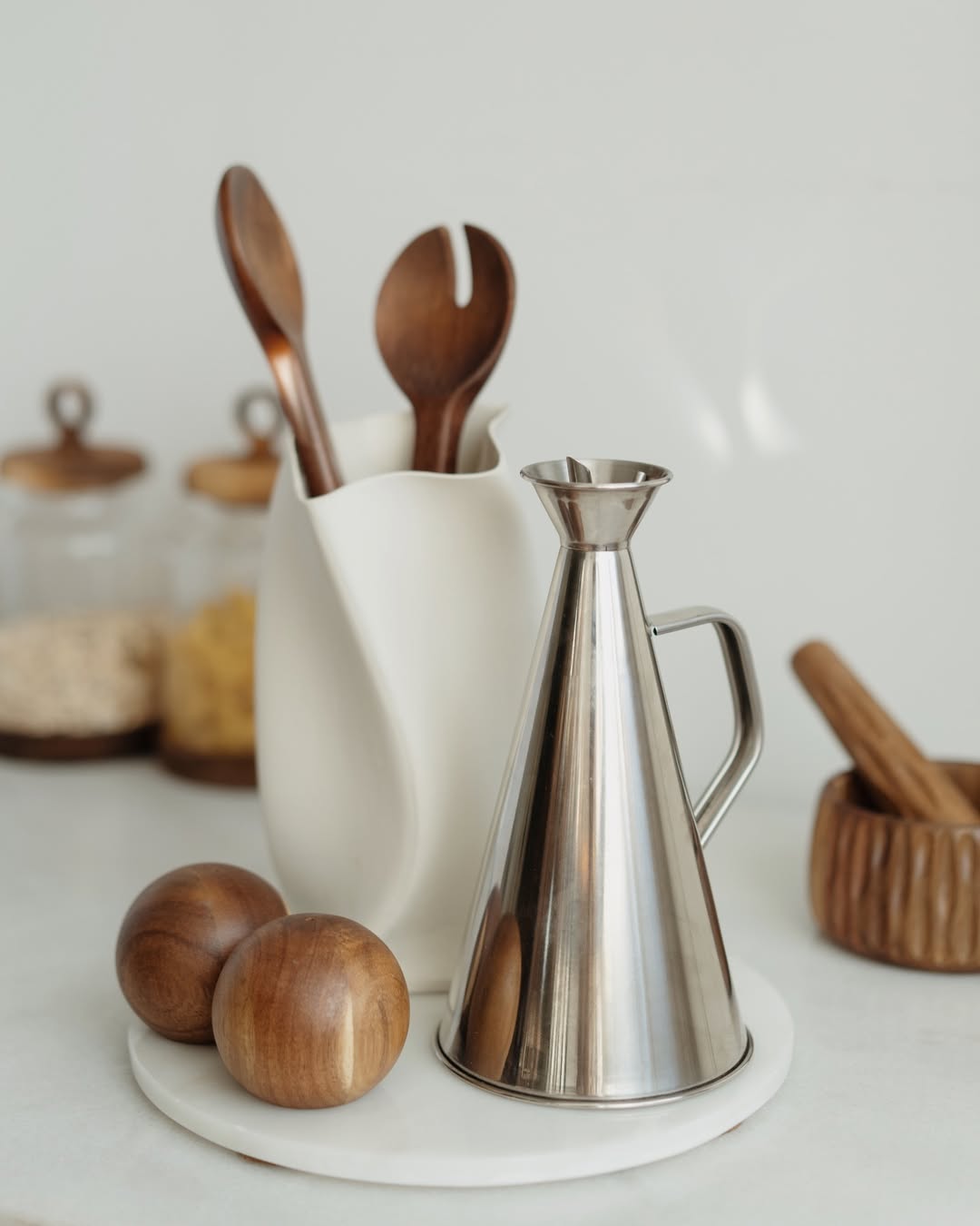 Valery Stainless Steel Oil Can