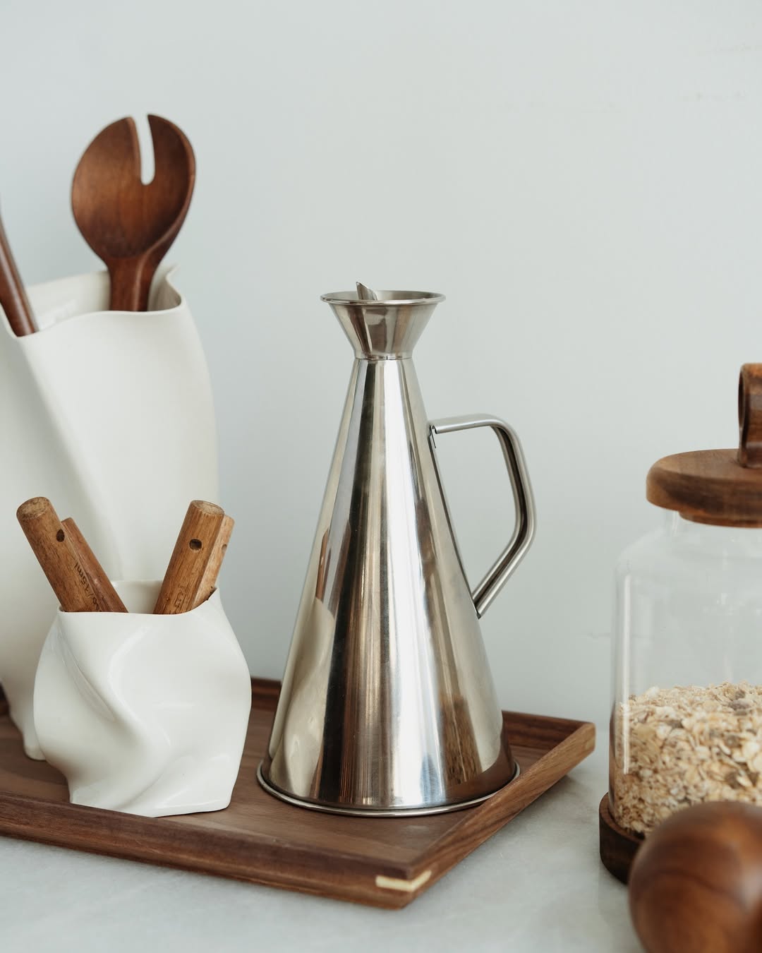 Valery Stainless Steel Oil Can