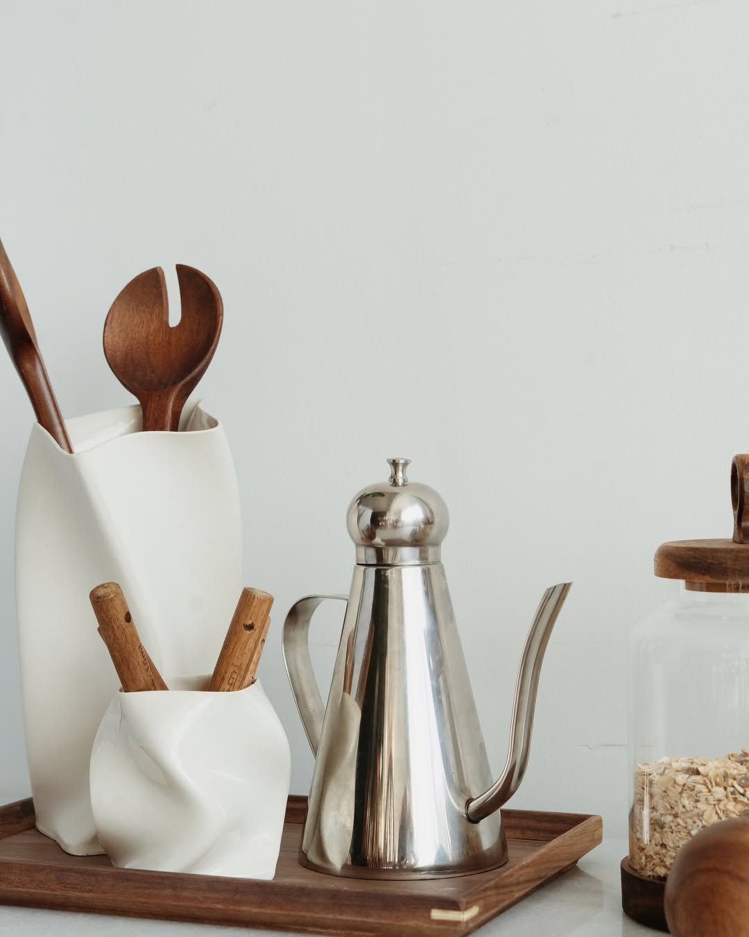 Vanessa Stainless Steel Oil Can