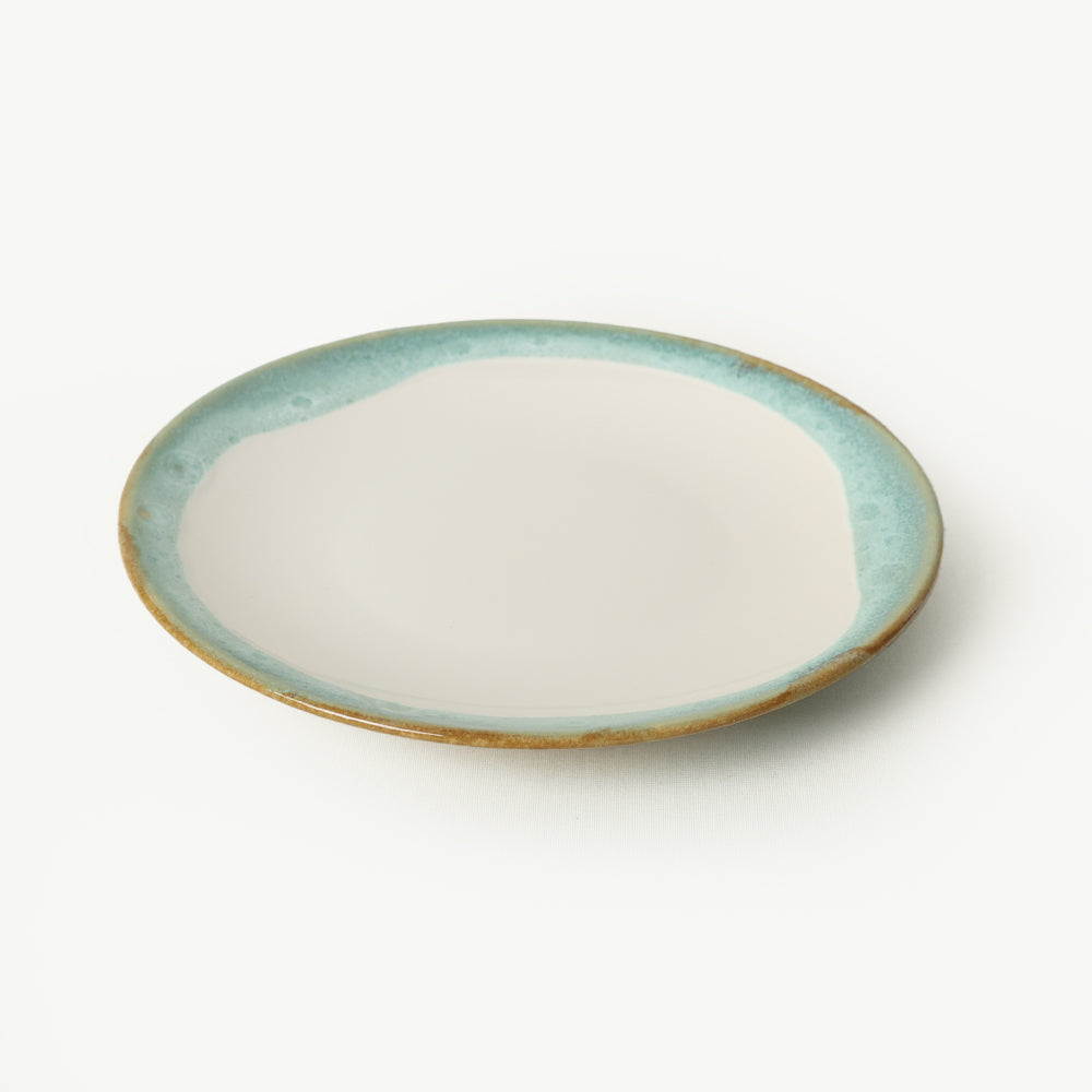 Turquoise Wave Aegean Cake Plate 20 Cm 6 Pieces