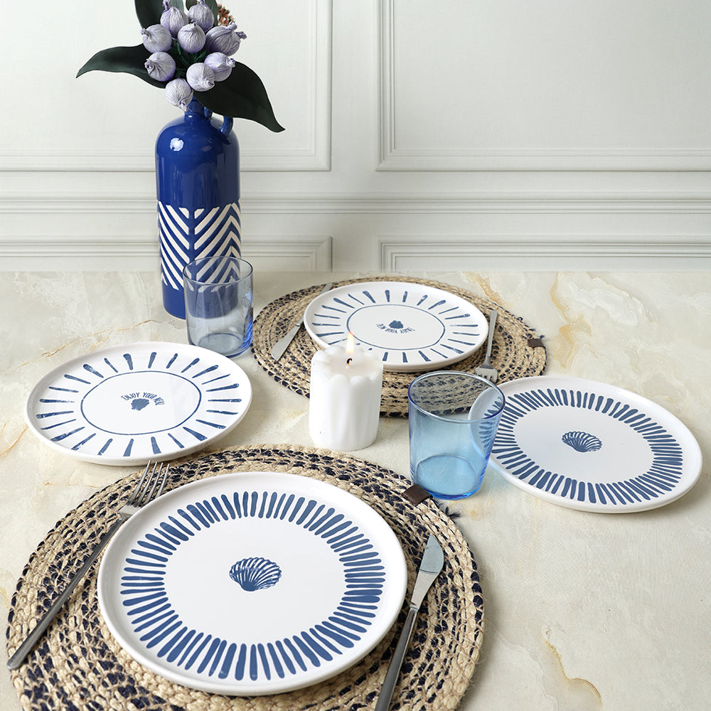Ocean Muse Nordic Cake Plate 22 Cm 4 Pieces