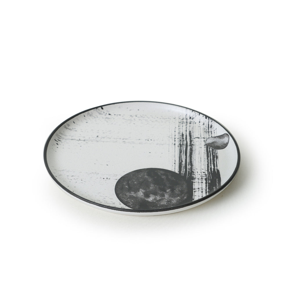 Keraart Shadowy Nordic Cake Plate 22 Cm 6 Pieces