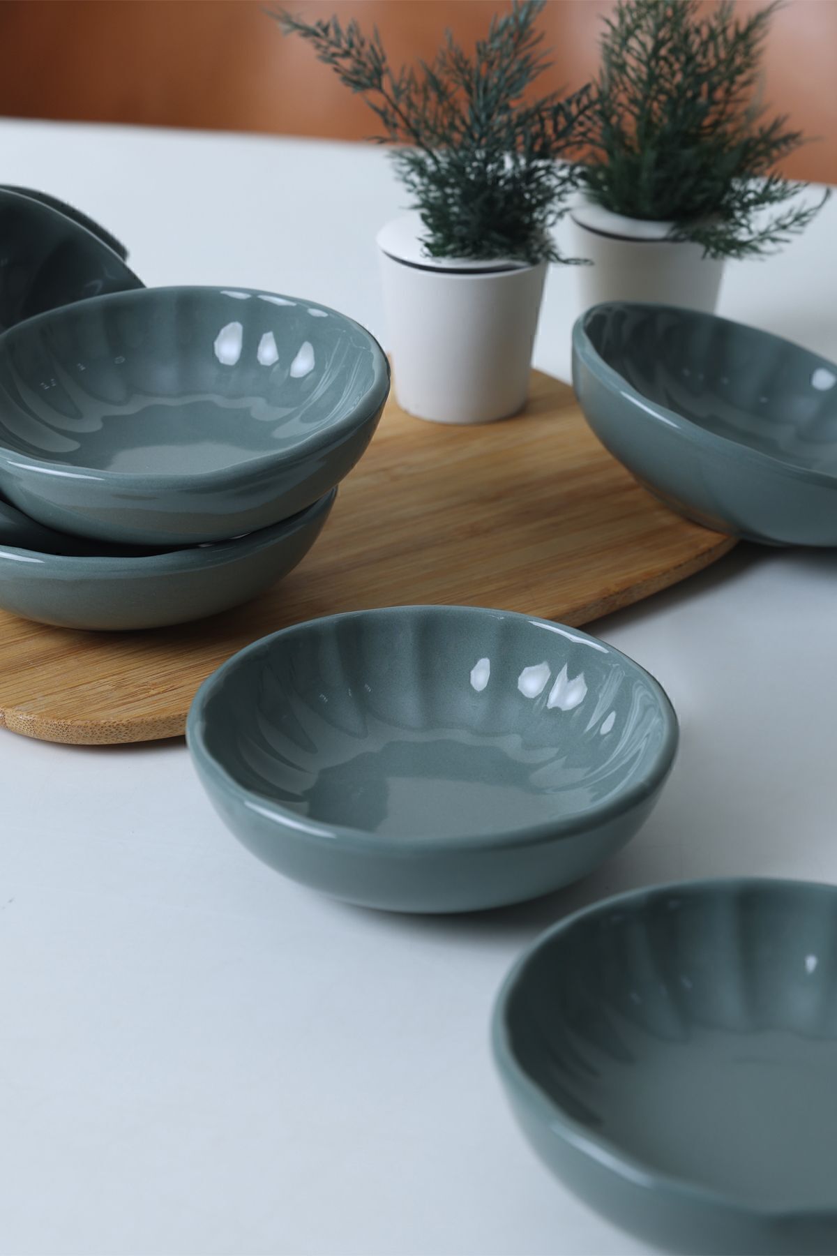 Green Sirius Snack Bowl 12 cm 6 Pieces