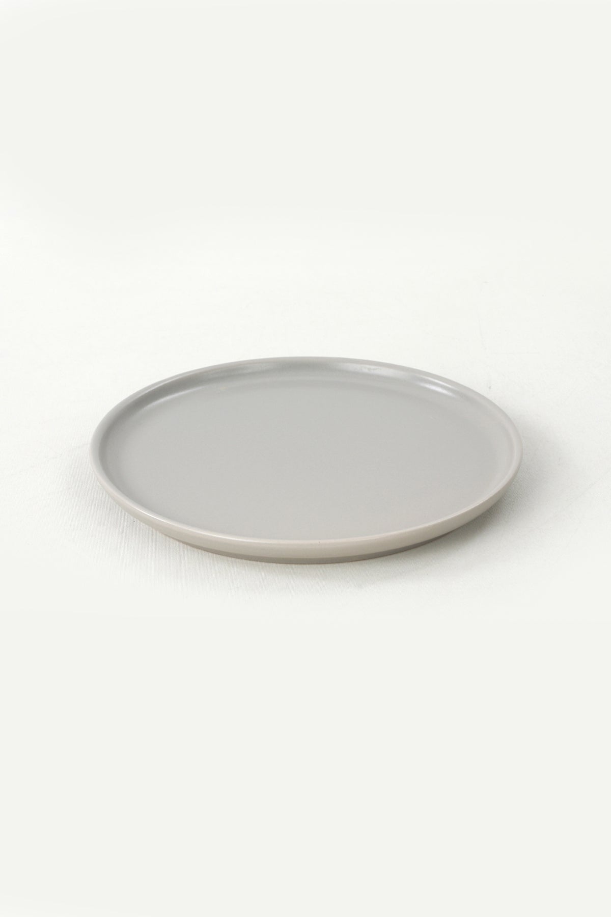 Matte Grey Nordic Plate 22 cm 4 Pieces