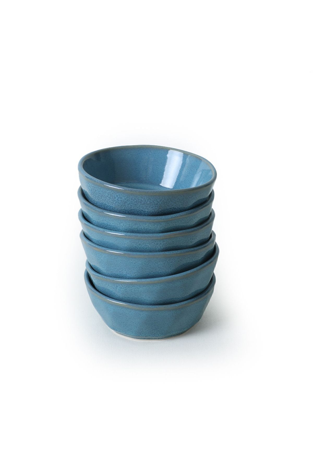 Granite Turquoise Crystal Snack Bowl 12 cm 6 Pieces