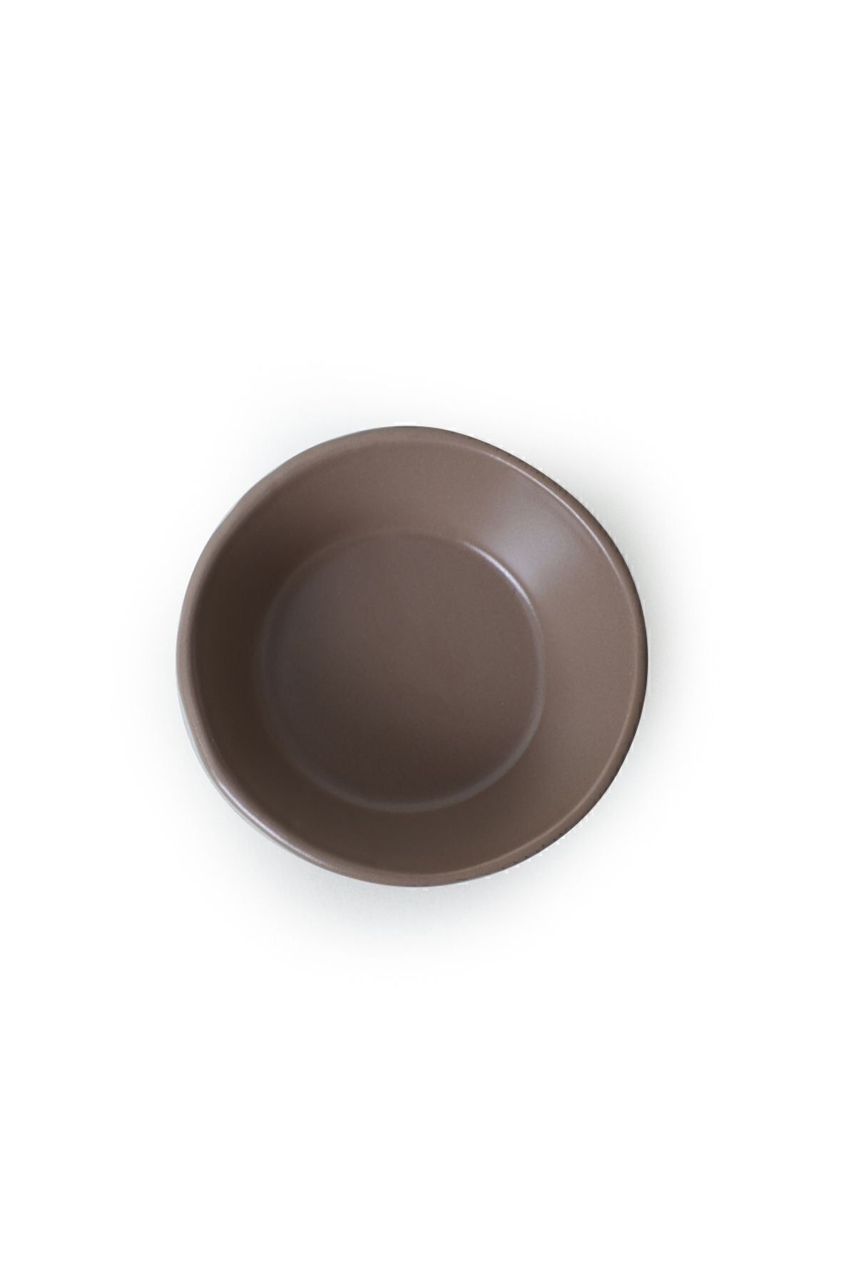Matte Earth Taupe Crystal Snack Bowl 12 cm 6 Pieces
