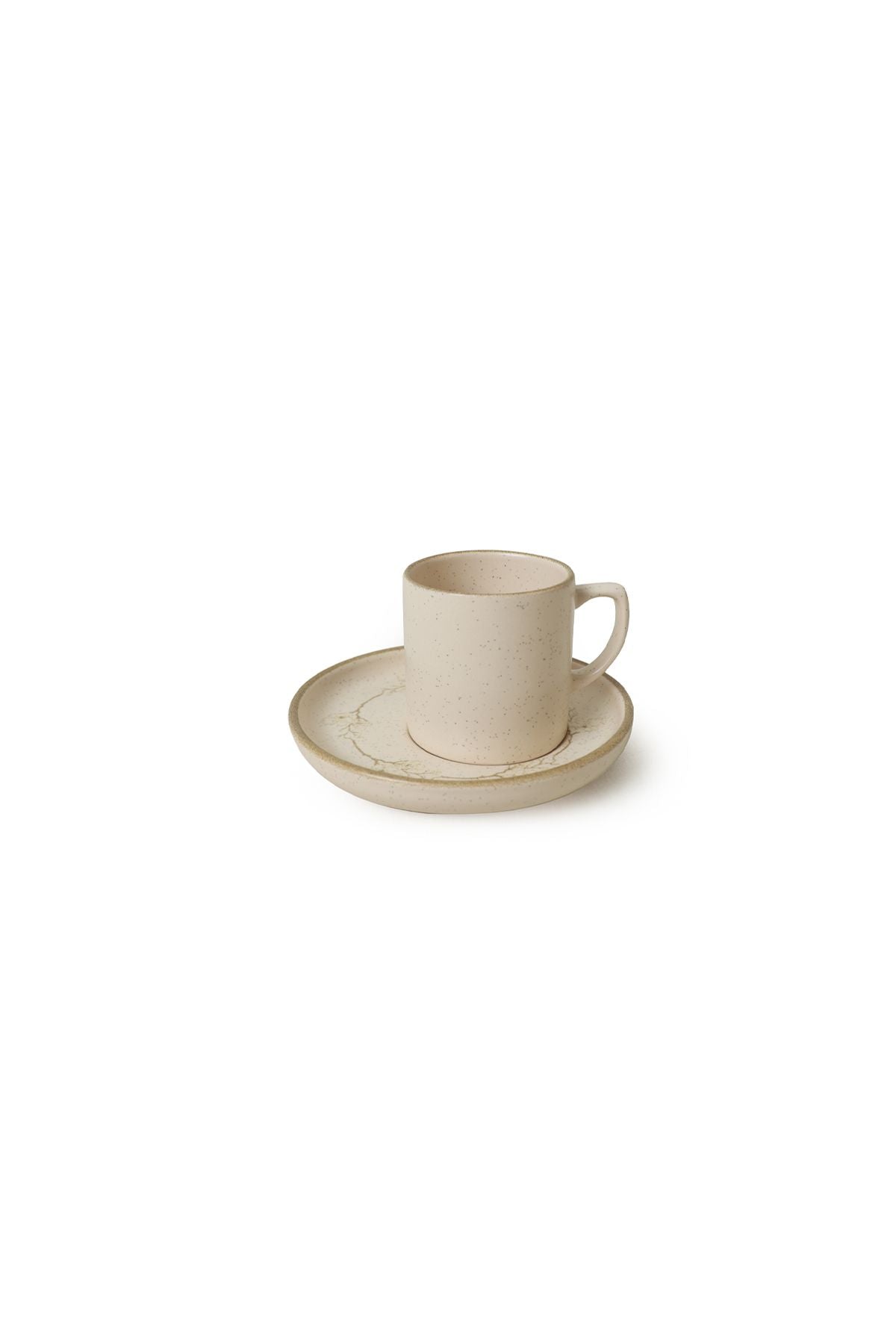 Taupe Bloom Nordic Coffee Set 12 Pieces for 6 People