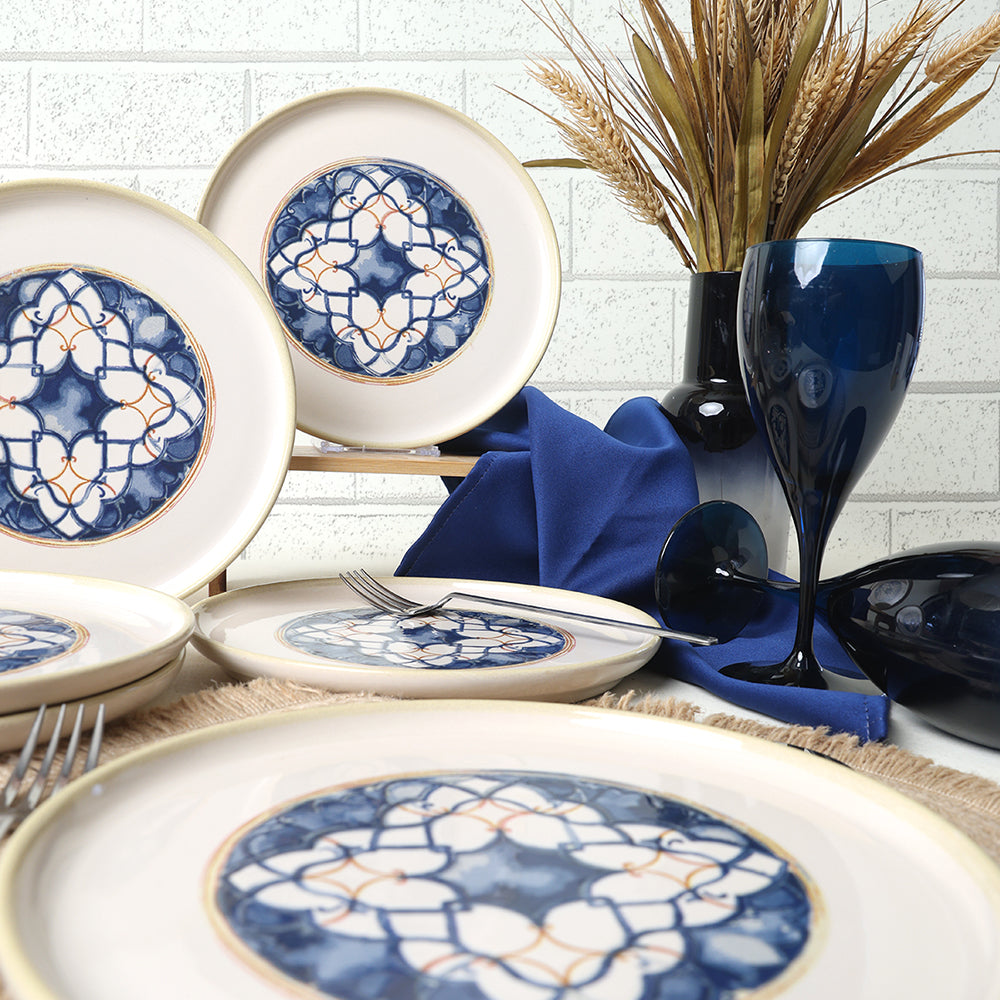 Wave Flow Nordic Cake Plate 22 Cm 6 Pieces