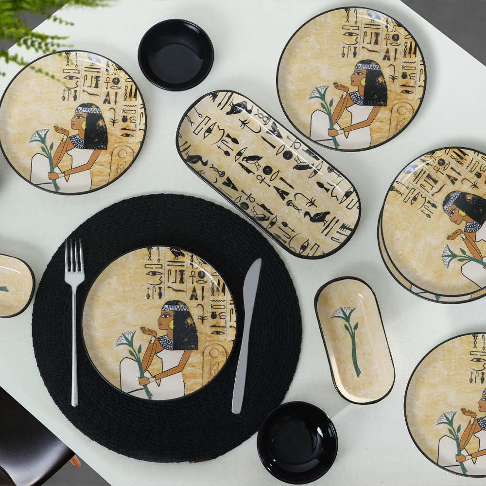 Ethnic Breakfast Set 13 Pieces for 6 People