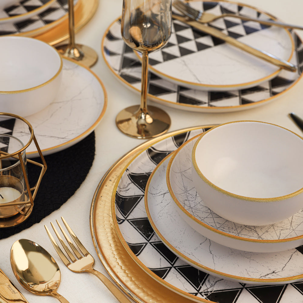 Trigon Dinner Set 24 Pieces 6 Person