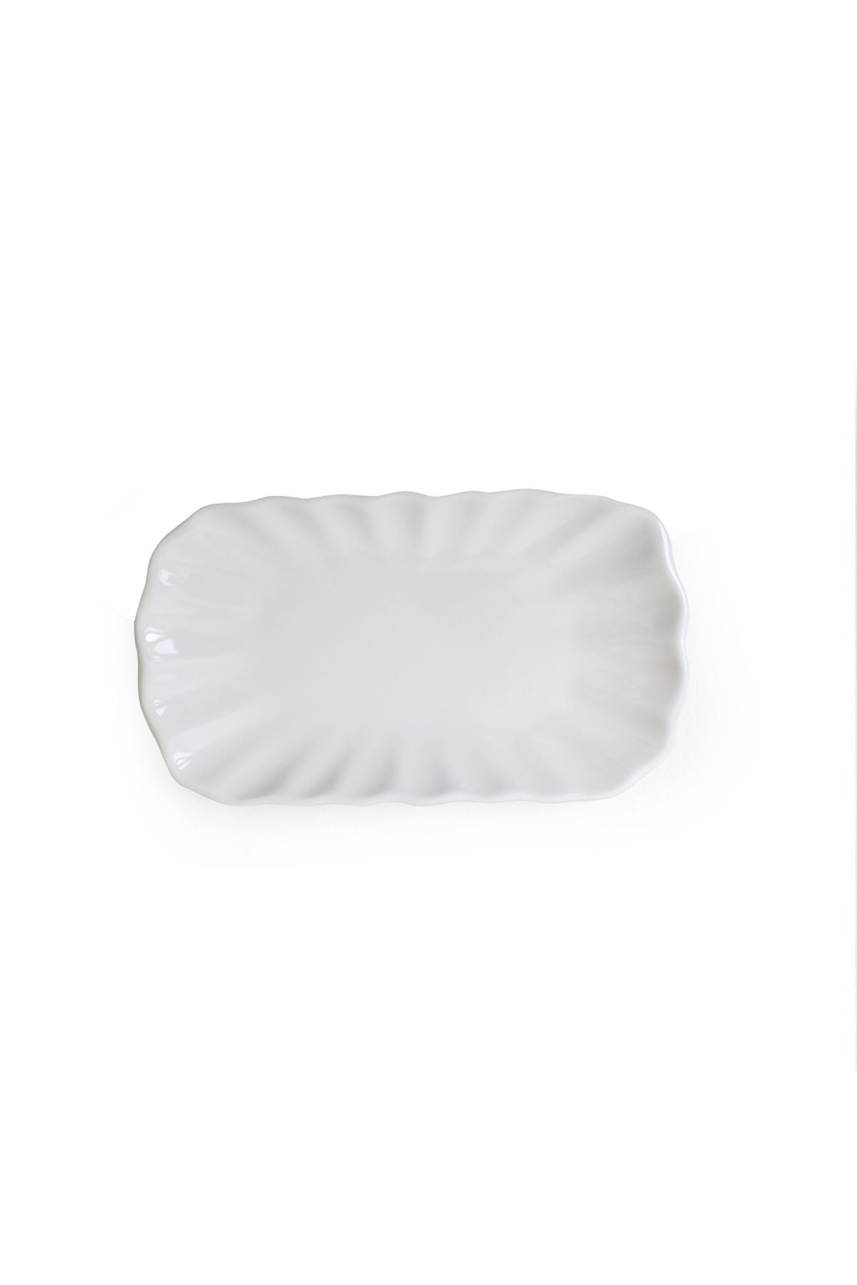 Cream Sirius Boat Plate 23 cm 2 Pieces