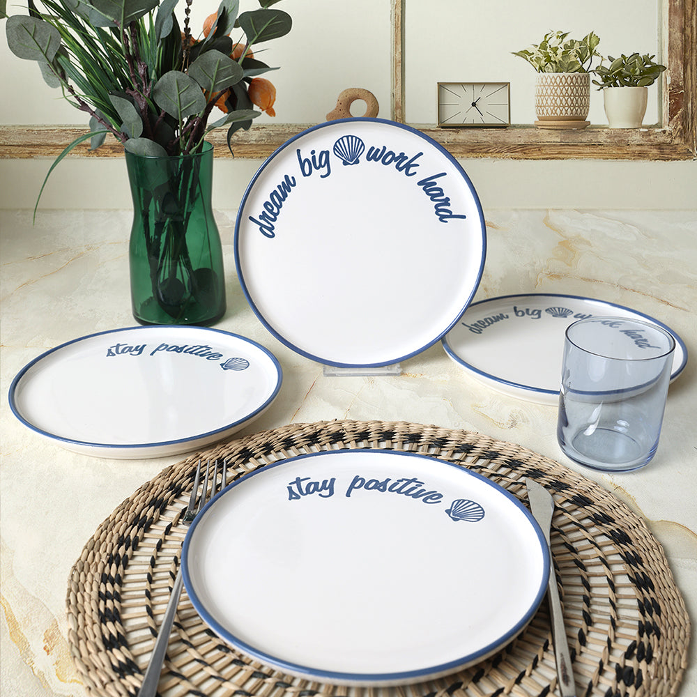 Ocean Muse Nordic Cake Plate 22 Cm 4 Pieces