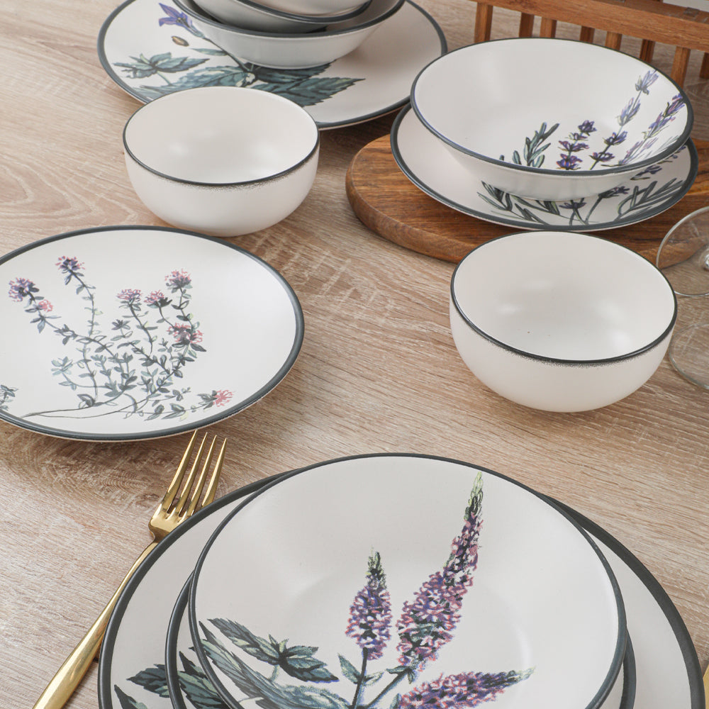 Flower Garden Dinner Set 24 Pieces 6 Person
