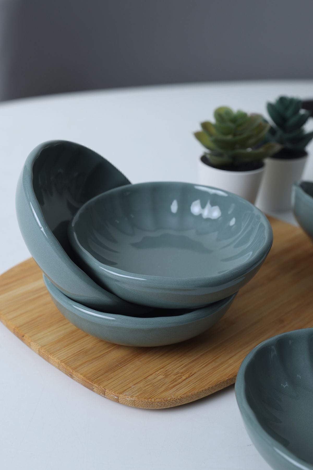Green Sirius Snack Bowl 12 cm 6 Pieces
