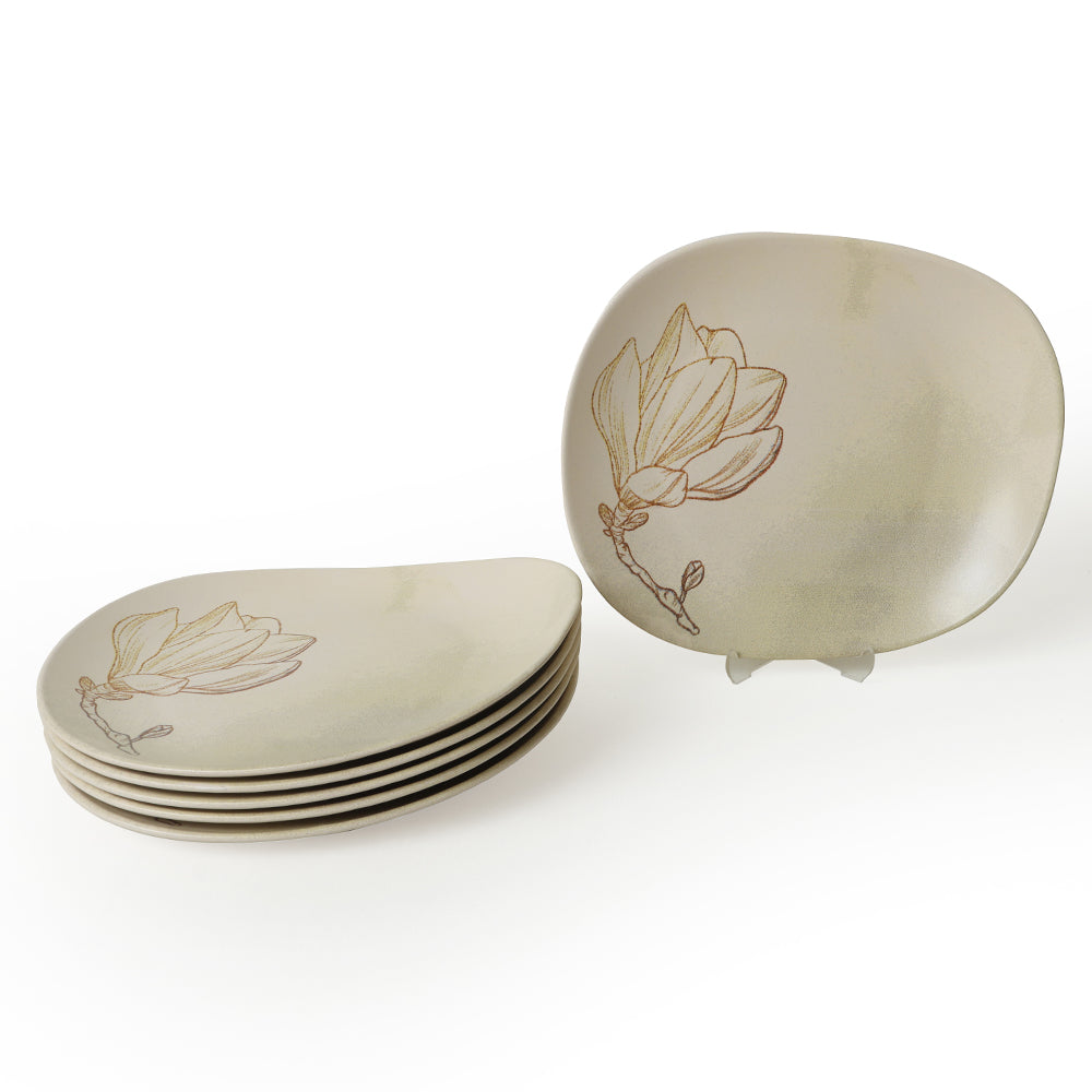 Vintage Bloom Isabella Serving Plate 30 Cm 6 Pieces