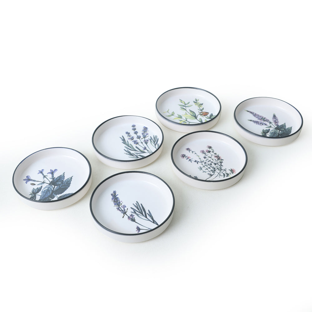 Flower Garden Stackable Snack Bowl 14 Cm 6 Pieces