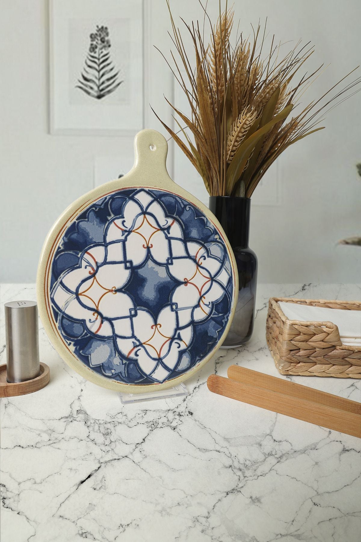 Wave Flow Cheese Presentation Plate 26 Cm