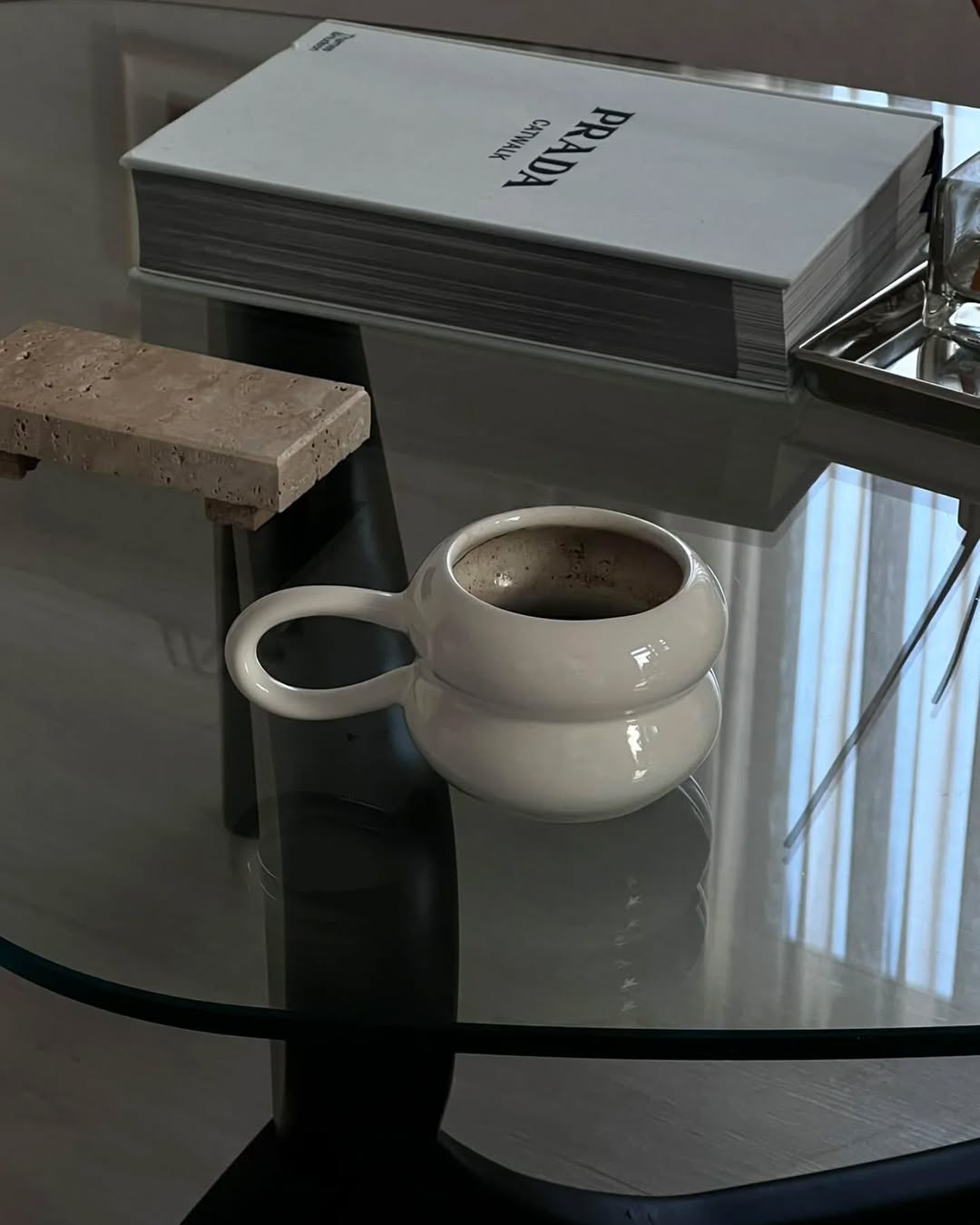 Handmade Ceramic Rings Mug / Cup