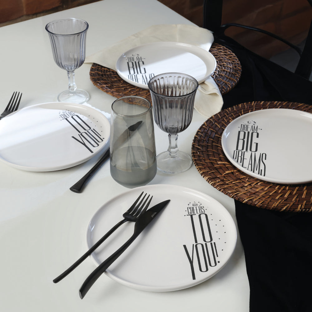 Dream & Cherrs Nordic Cake Plate 22 Cm 4 Pieces