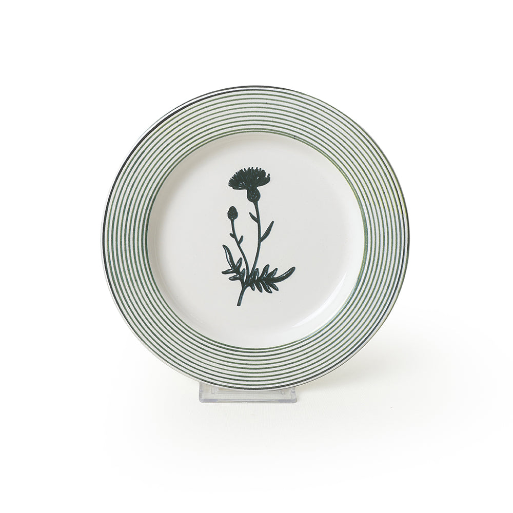 Floral Essence Assos Cake Plate 22 Cm 4 Pieces