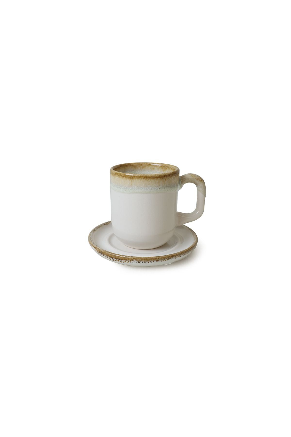 Shizen Blue/Cream Formart Coffee Set 8 Pieces for 4 People
