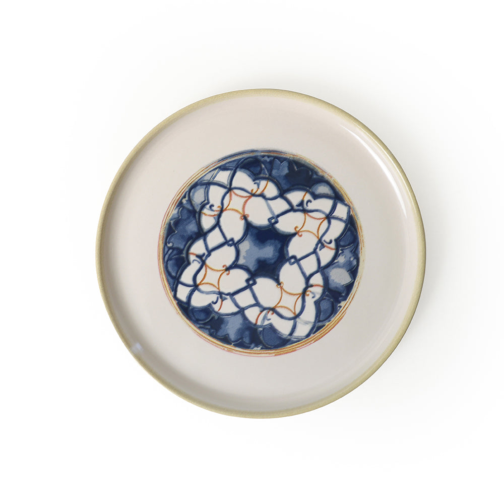 Wave Flow Nordic Cake Plate 22 Cm 6 Pieces