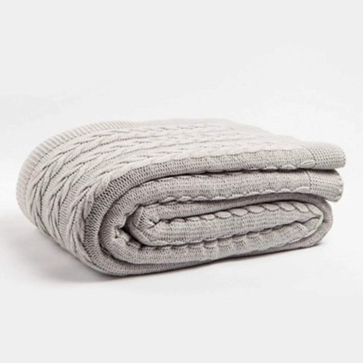Knitted Blanket 220x240 cm - Premium Quality