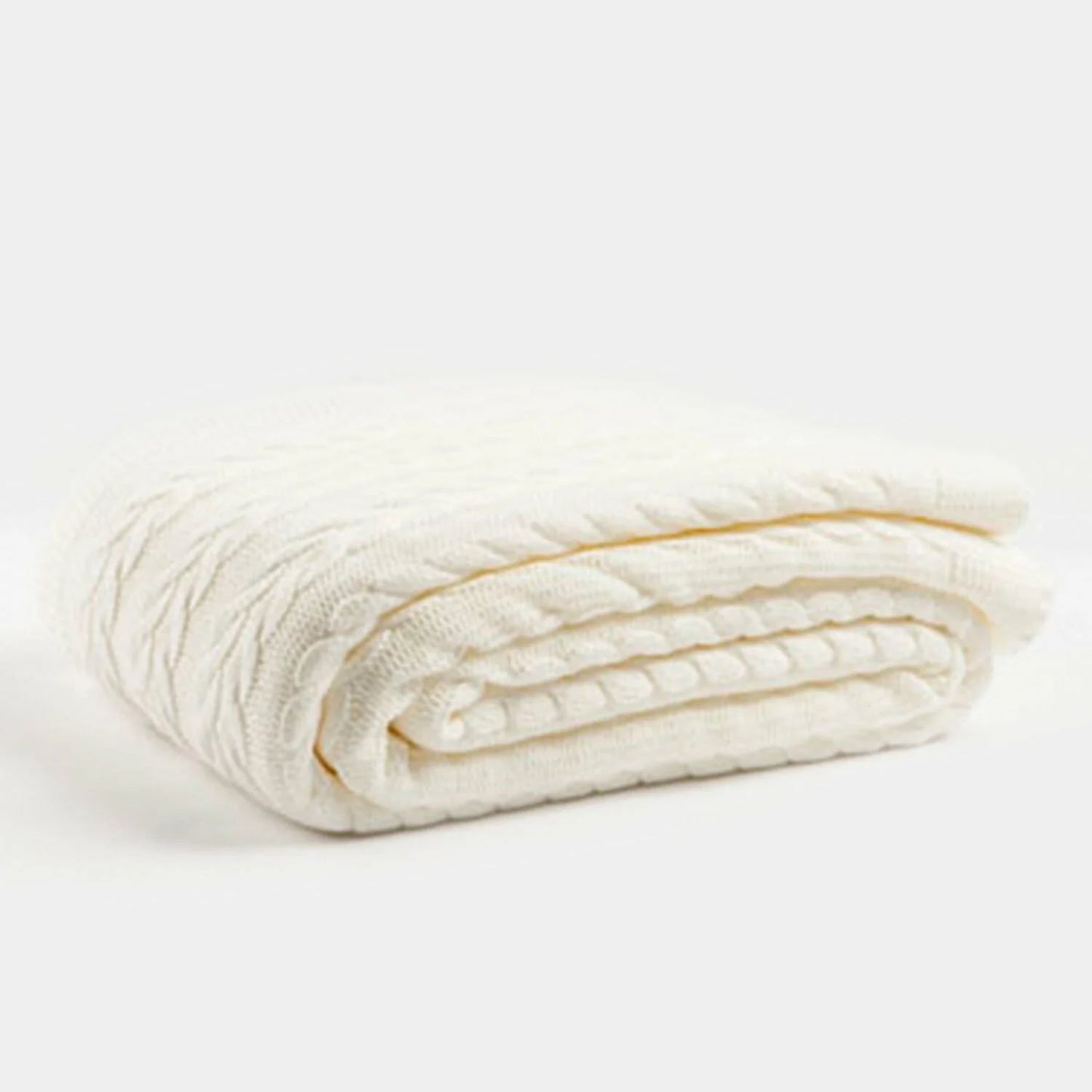 Knitted Blanket 220x240 cm - Premium Quality