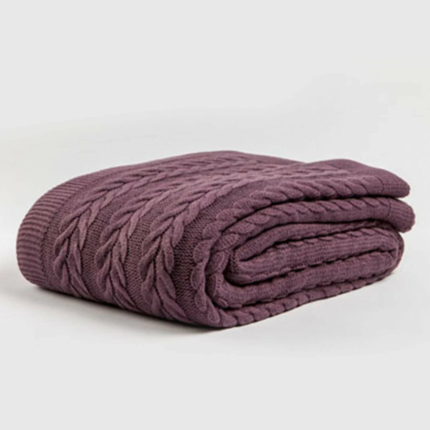 Knitted Blanket 220x240 cm - Premium Quality