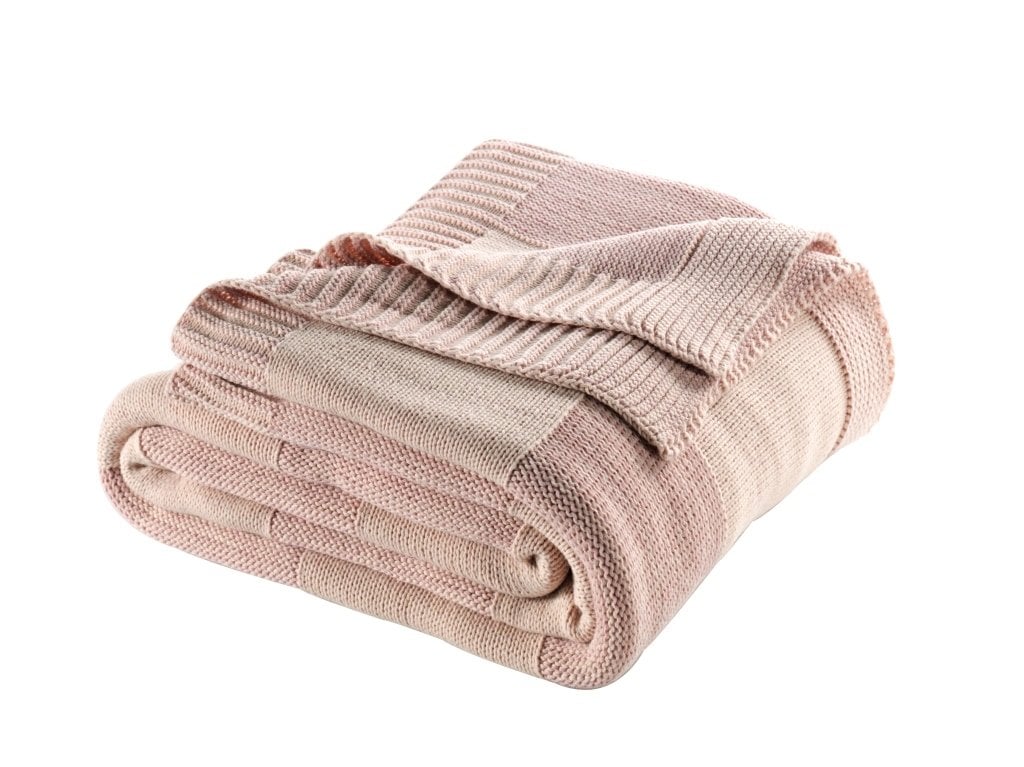 Knitted Blanket 220x240 cm - Premium Quality