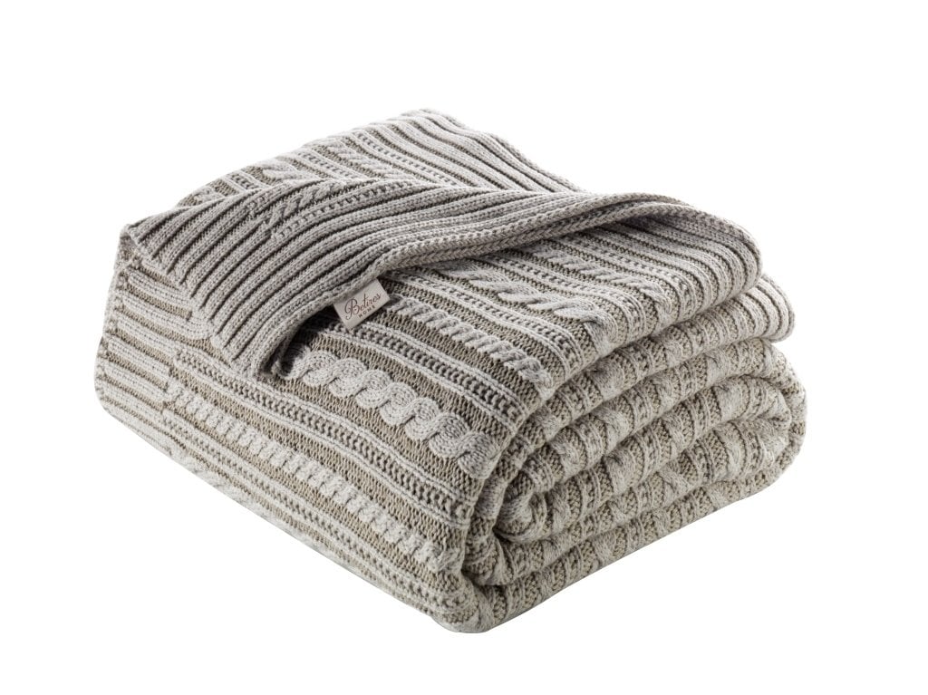 Knitted Blanket 220x240 cm - Premium Quality