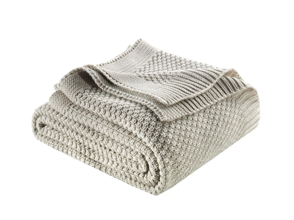 Knitted Blanket 220x240 cm - Premium Quality