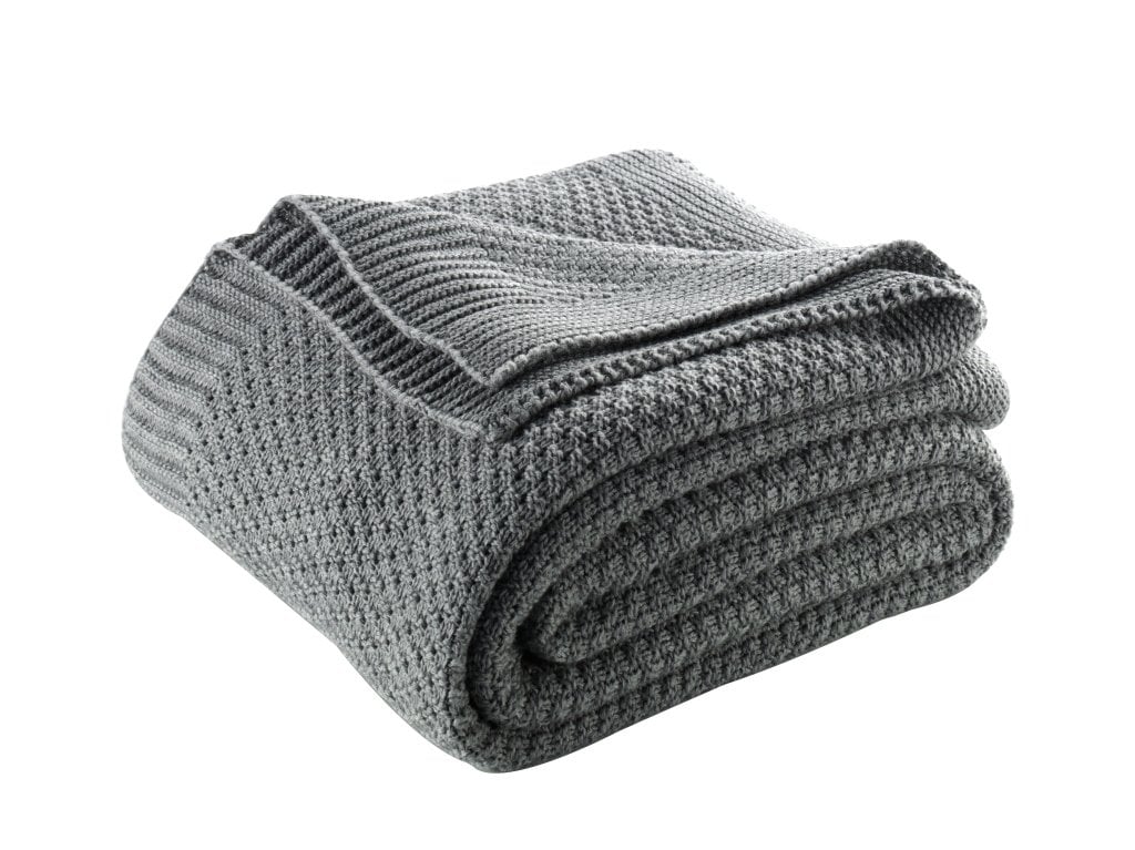 Knitted Blanket 220x240 cm - Premium Quality