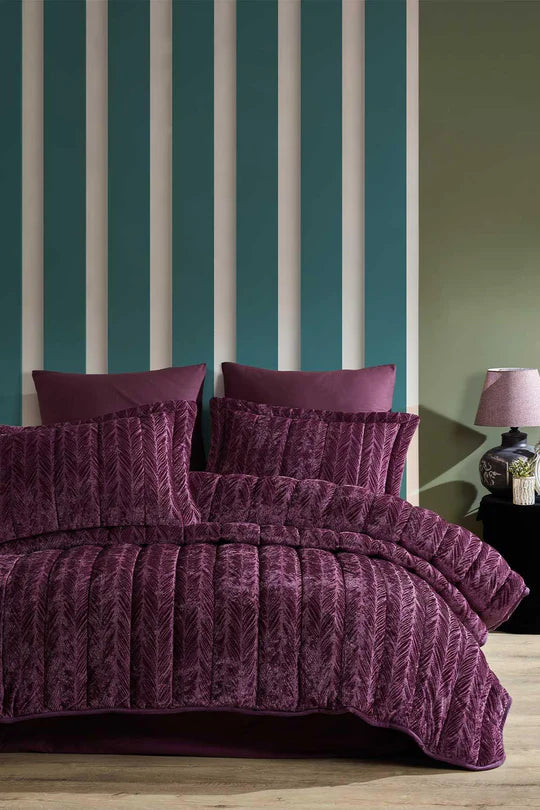 Comfort Sleeping Set - Plum