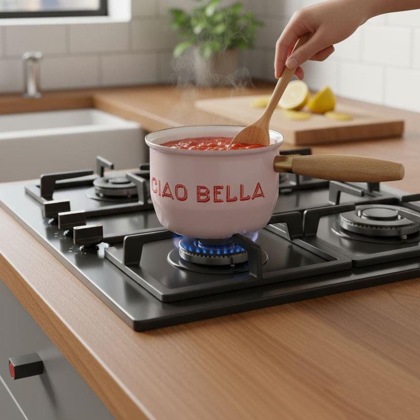 Dolce Vita Enamel Pot