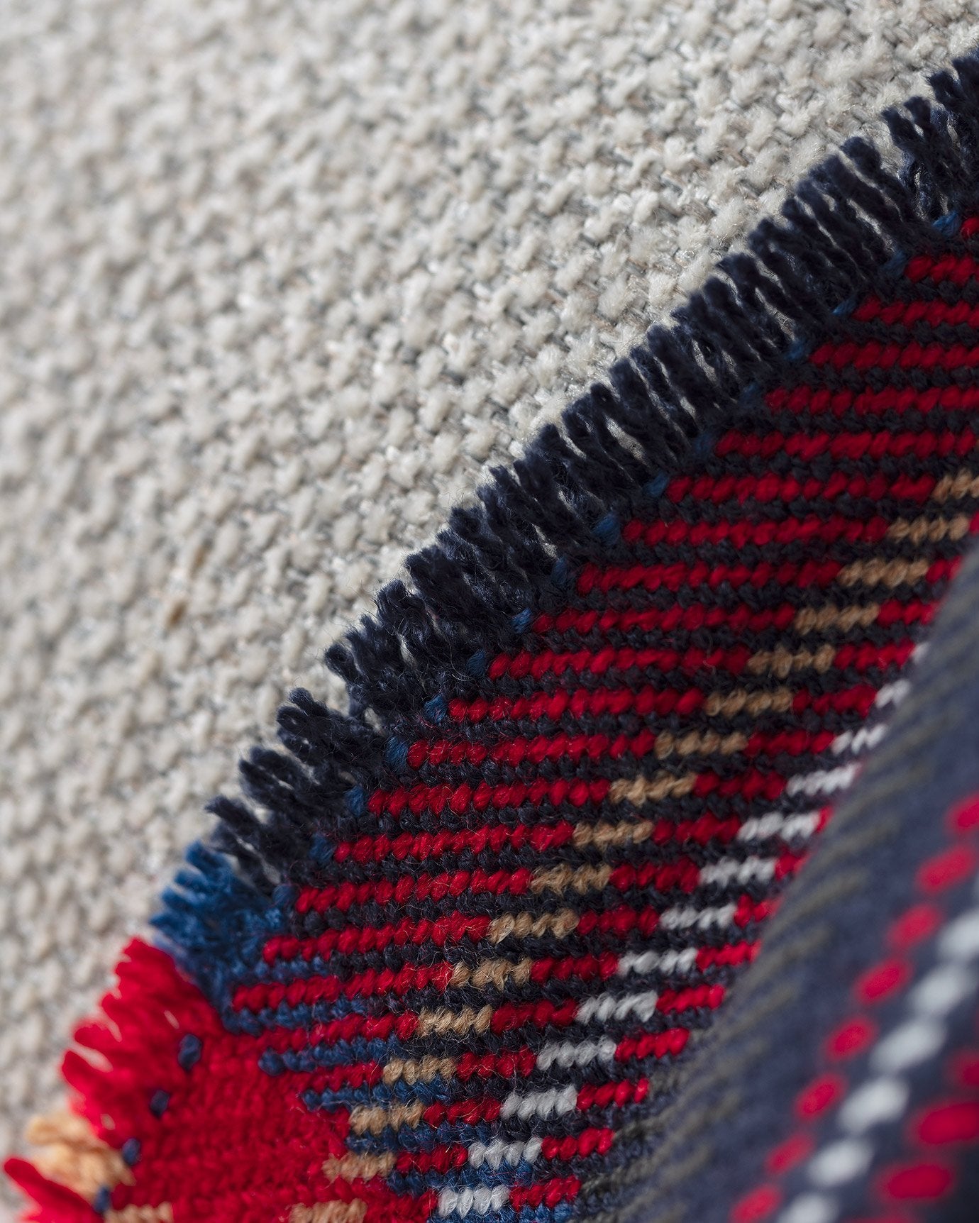 Nuée Sofa Throw - Navy Blue