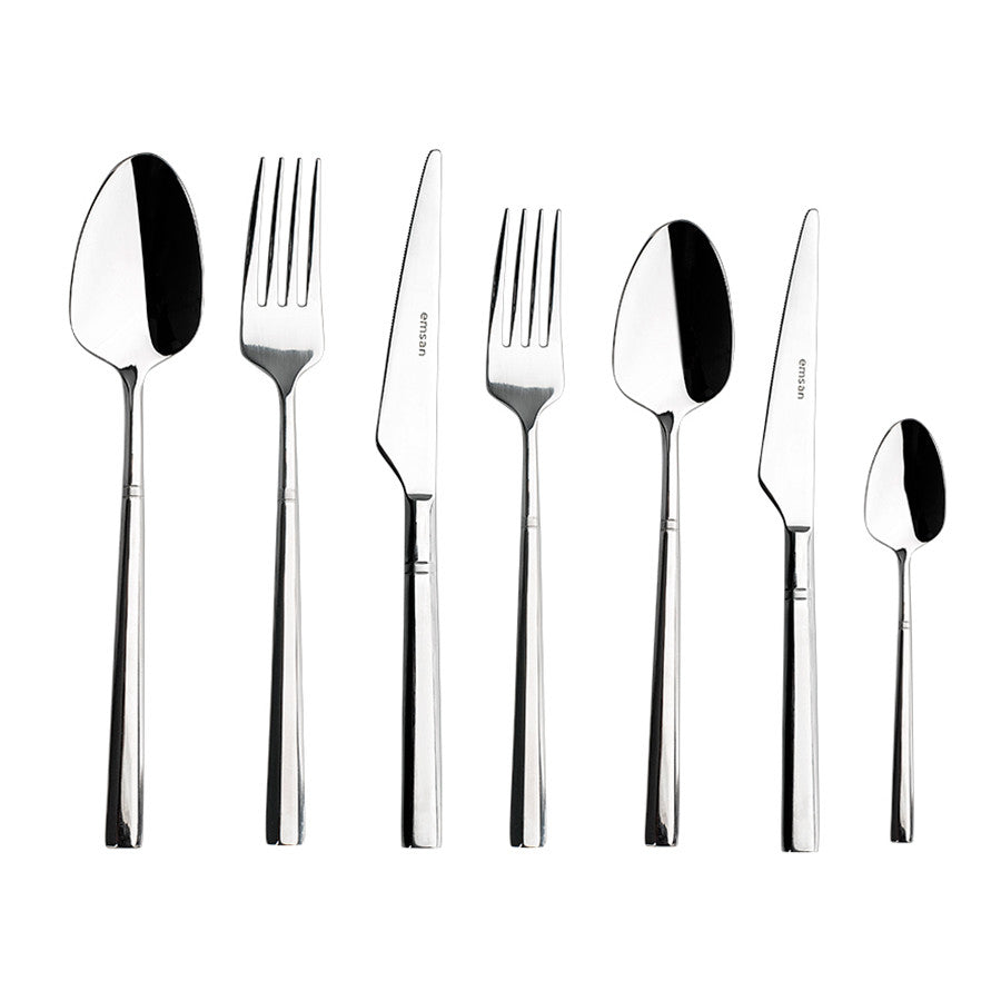 Premium Penta 84 Piece 12 Person Cutlery Set with Luxury Box