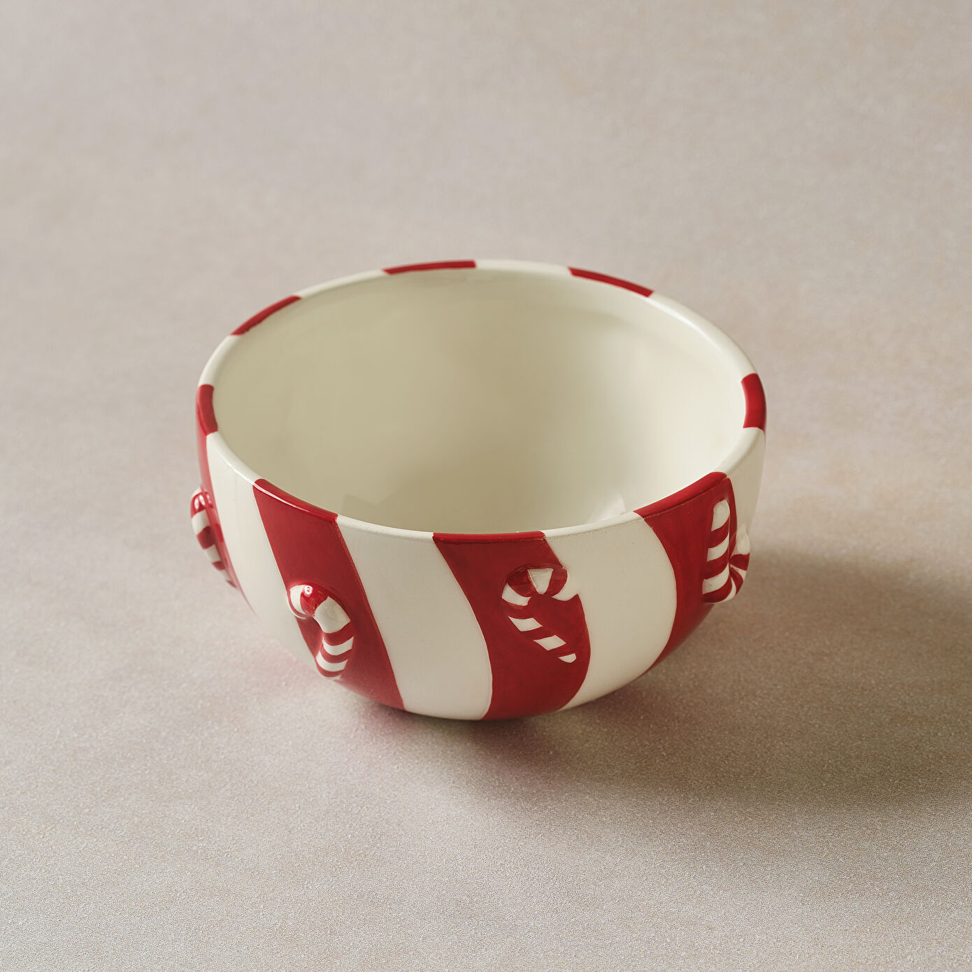 New Year Candy Twist Bowl 13 cm