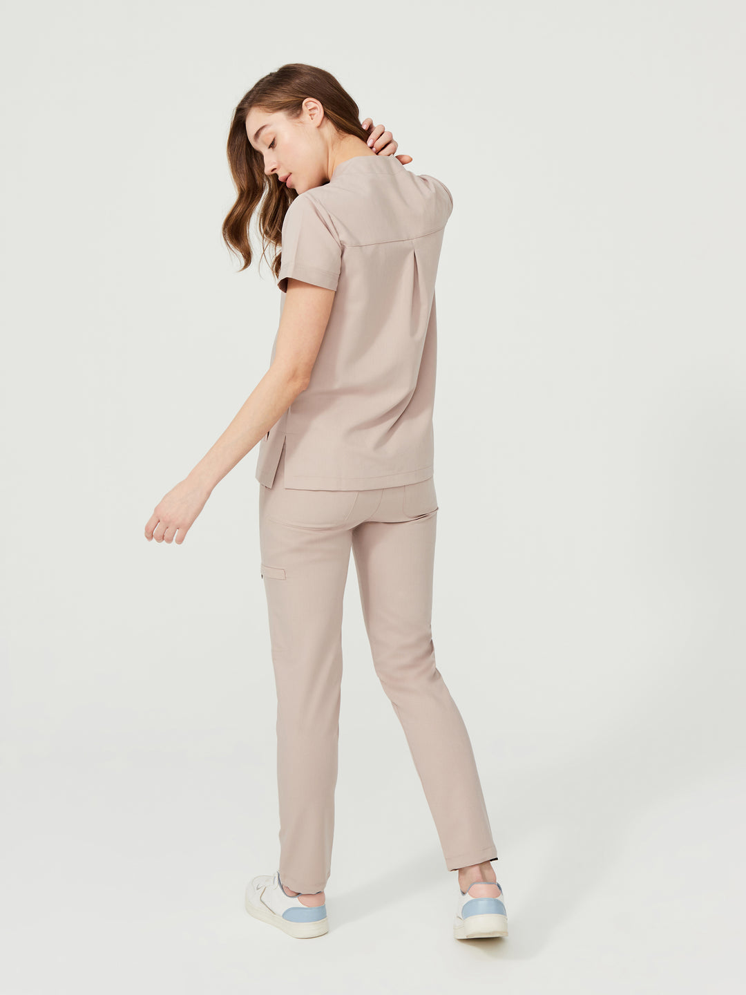 Cosa Mono Women's Scrubs - Beige