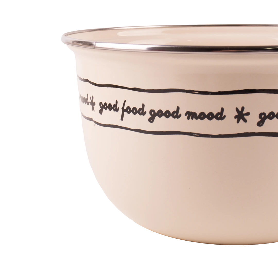 Mood Enamel Mixing Bowl 24cm - 4Lt