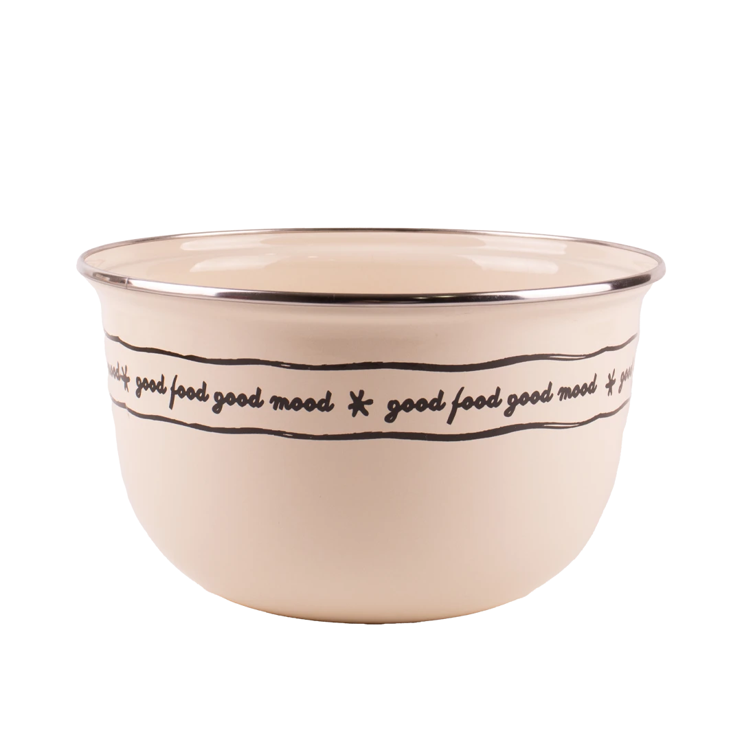 Mood Enamel Mixing Bowl 24cm - 4Lt