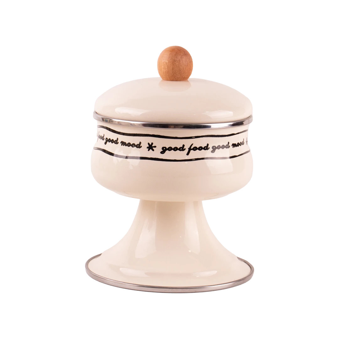 Mood Enamel Sugar Bowl