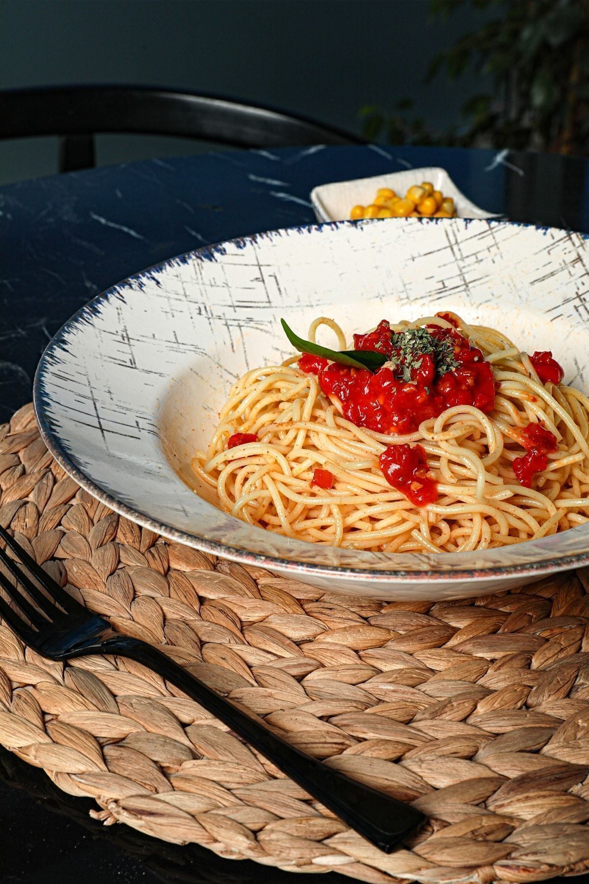 Line Pasta Plate 26 Cm