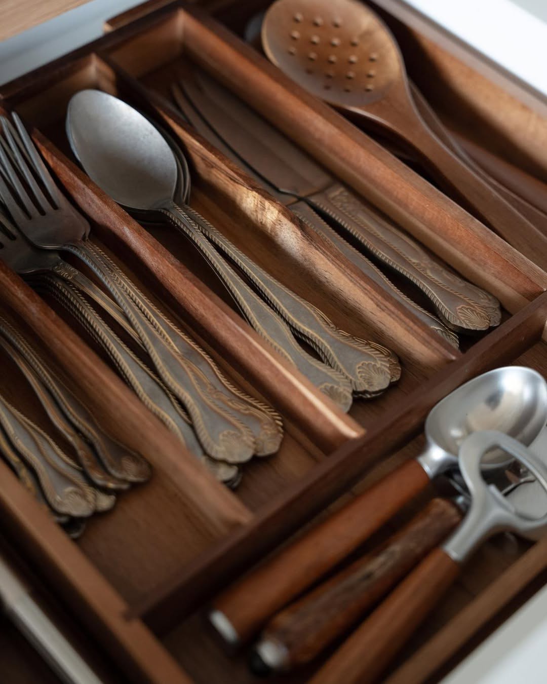 Acacia Drawer Organizer