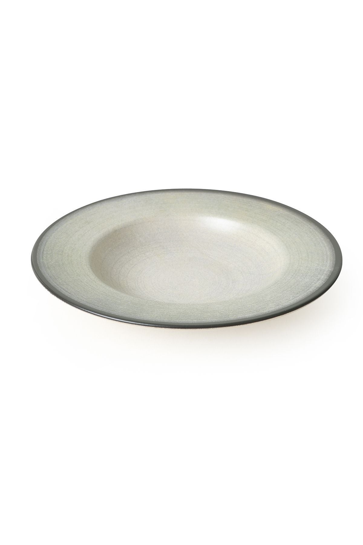 Gray Aegan Pasta Plate 28 Cm