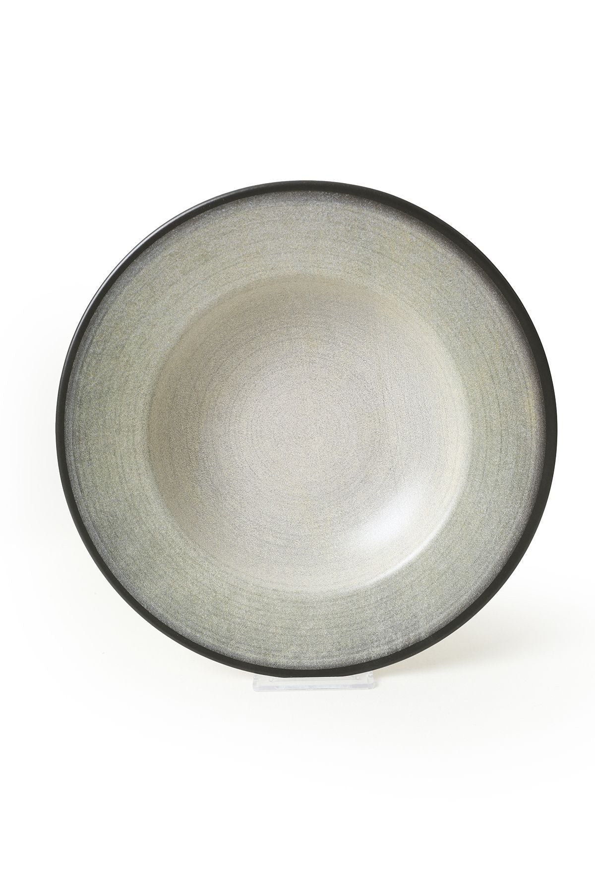 Gray Aegan Pasta Plate 28 Cm